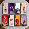 H-Hisoka H-Hunter X Hunter Soft Silicone Black Cover Phone Case For Samsung Galaxy A73,A72,A71,A70,A53,A52,A51