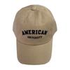 Amer Baseballkappe mit gestickten Buchstaben zum Sonnenschutz und für Freizeitkleidung