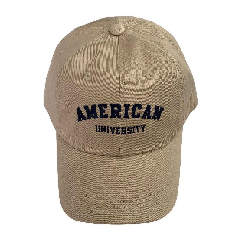 Amer Baseballkappe mit gestickten Buchstaben zum Sonnenschutz und für Freizeitkleidung