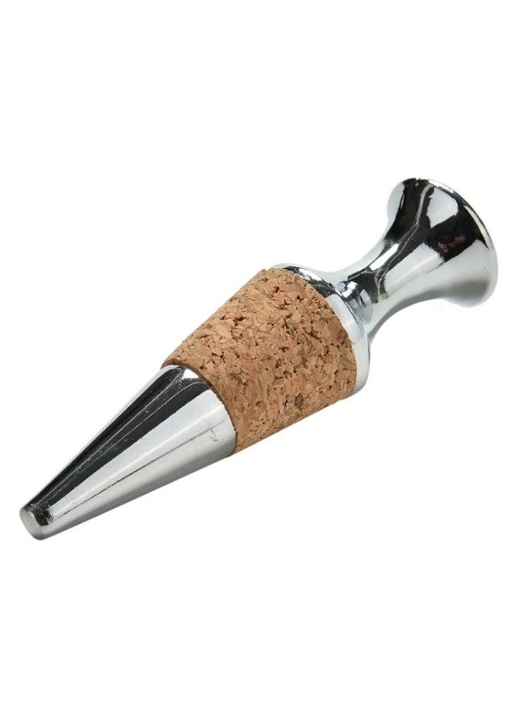 Zinc Alloy Glyptostrobus Wine Stopper Wine Cork Wine Bottle Stoppers Bar Tools Kitchen Accessories 1PC