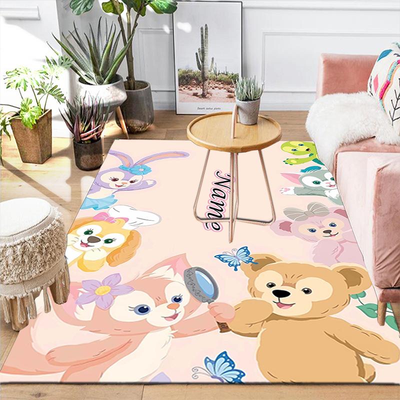 Custom 1Pc Snowflakes Fantasy Rug Office Carpet Indoor Outdoor Entrance Doormat Nonslip Soft And Comfortable Living Room D291552
