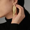 Laurel Leaf Dangle Earrings - Simple, Stylish, Light Luxury Fashion Accessory