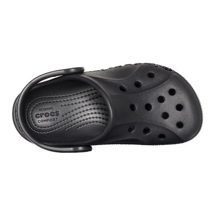 Crocs Comfortable Non-Slip Durable Rebound Sandals Kids Sandals Black 207013-001