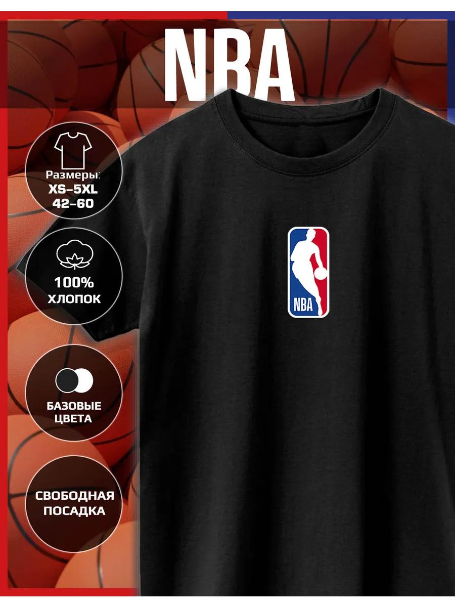 T-shirt with NBA print 4XL