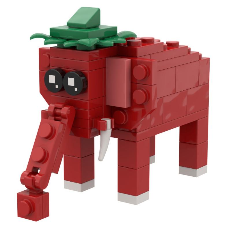 12Pcs/Set Steal A Brainrot Series Peripheral Building Block Toy Model Figure, Building Blocks,Assemblable Toys,Boys Girls Gifts