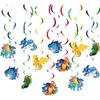 Jlemon Wings of Fire Party Supplies 12*Hanging Swirls for Wings of Fire Birthday Decorations, Kids Boys and Girls for Birthday Party Decorations