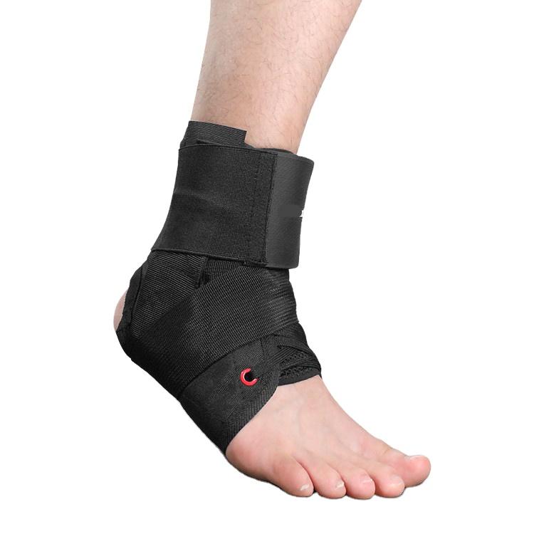Adjustable Elastic Ankle Support Sleeve Ankle Brace Wrap for Men Women back support