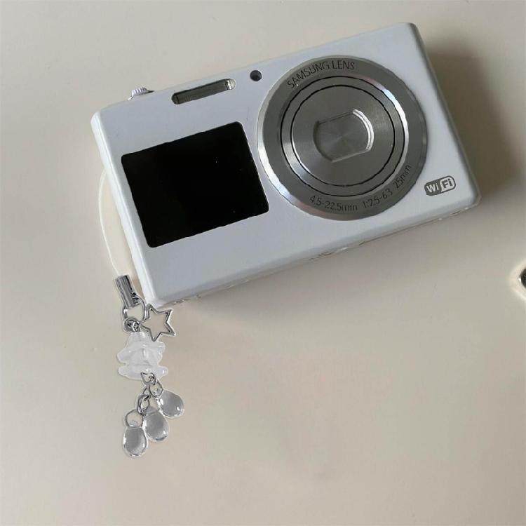 Goth Y2K Phone Charm Pendant Summer Jellyfish Keychain for Keys Bag Accessories