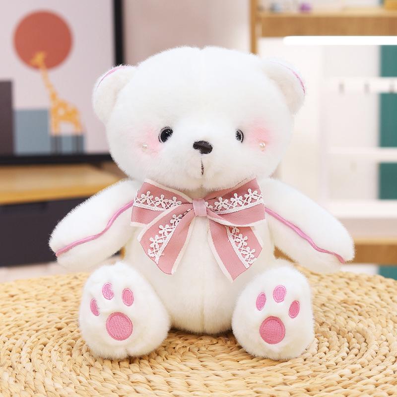 Cute Little Bear Doll Grab Machine Doll Plush Toy Teddy Bear Doll Give Girlfriend Valentine's Day Gift