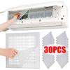 5/30Pcs Air Conditioner Filter Paper Cotton Cuttable Anti-dust Net Outlet Cleaning Purification Parts Air Vent Dust Filter Tools