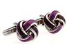 Black Cufflinks For Men Fashion Knot Design Top Quality Copper Sale Cufflinks Whoelsaleretail