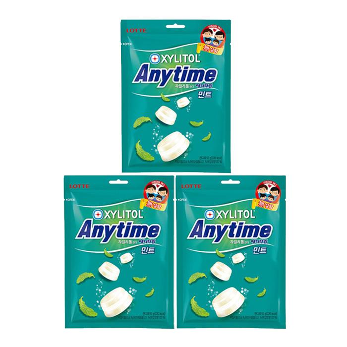 

Конфеты Lotte Anytime с ксилитом и мятой 92 г (3 варианта) 3PACK