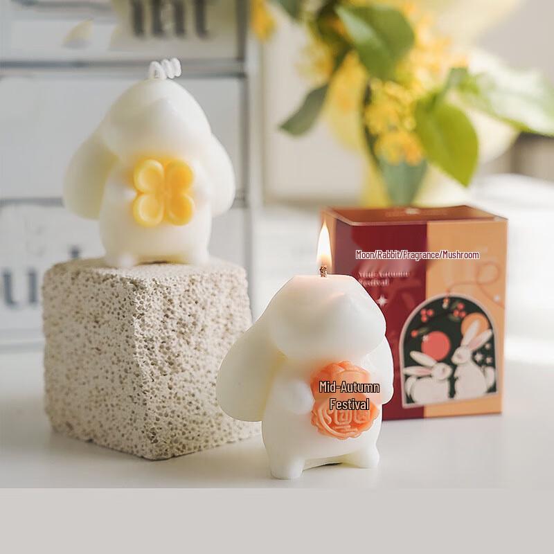 Kappabear Rabbit Scented Candles - 10-Pack Random Styles