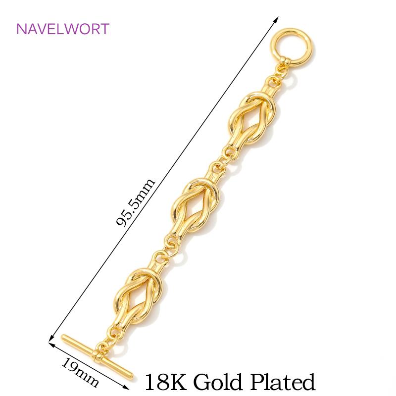 

18K Gold Plated OT Clasps Toggle Clasp For Jewelry Making,Brass Bracelet Connector Clasps,For DIY Necklace Making Accessories 1 piece