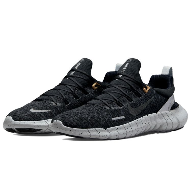 Nike Free Run 5.0 Black Dark Smoke Grey Men Sneakers CZ1884-006