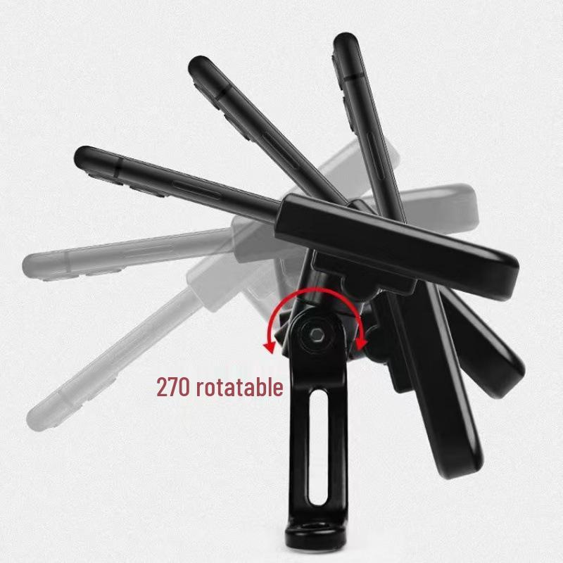 Aluminum Alloy Phone Holder for Motorcycle and Bike Riders