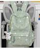 Schoolbag High Value Japanese Middle School Students Ins Schoolbag Star Versatile Backpack Large Capacity Travel Commuter Backpack Female