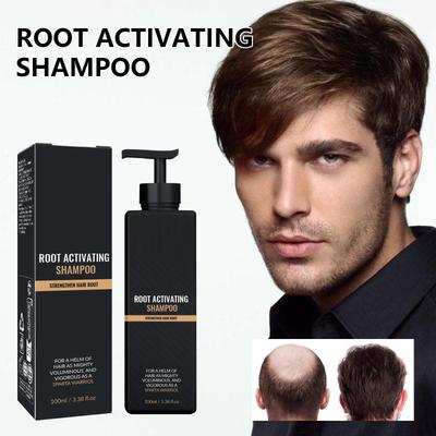 Herren Shampoo, Kopfhautpflege, Stärkt Haarwurzeln, Sanft, Erfrischend, Pflegend und Glattes Haar