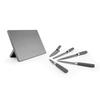 Set of 5 knives on a magnetic Kitchencook slate stand