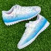 Children's TF Soccer Shoes Boys Girls Kid's Sports Running Sneakers Teenager Students Football Boots Soft Antiskid