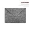 A4 Felt Document Storage Bag with Snap Button