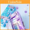 Astuccio Multifunzione Disney Frozen Principessa Elsa con Sabbia Fluttuante per Uso Scolastico