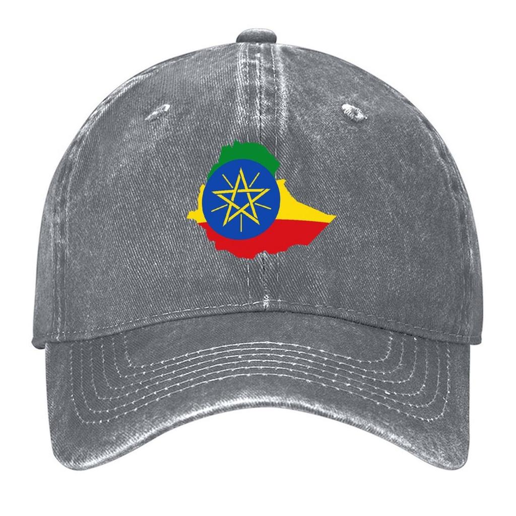 2026 Flag Map Of Ethiopia Baseball Cap Fashion Beach Anime Hat Dad Hat Golf Wear Female Men's