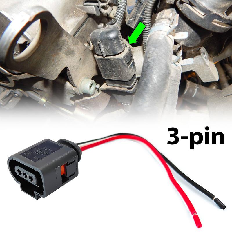 2 Pezzi Per VW Golf Jetta Touareg Touran Amarok Passat Polo Scirocco Sharan T5 Connettore Spina Sensore Posizione Albero a Camme 8K0973703