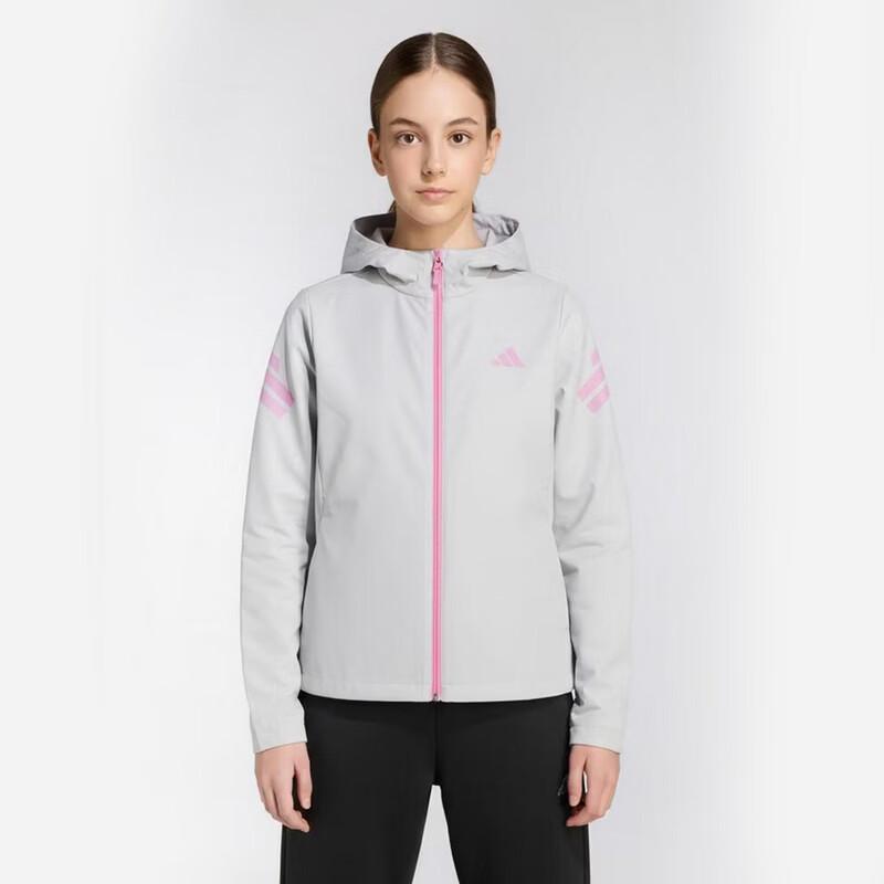 Adidas Girls  Versatile Woven Hooded Jacket KG5962 164