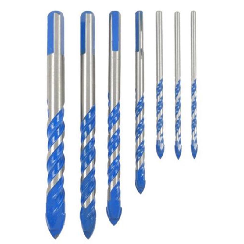 Buy 312mm Diamond Tipped Drill Bit Set For Glass Tile Stone at