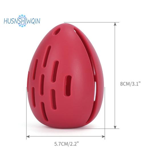Silikon-Schönheits-Ei-Aufbewahrungskoffer, kompakt, tragbar, staubdicht, atmungsaktiv, Aufbewahrungskoffer für Make-up-Puff-Halter