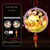 PVC Middle Autumn Festival Lantern DIY Craft Ancient Style Handheld Lantern  Women Children