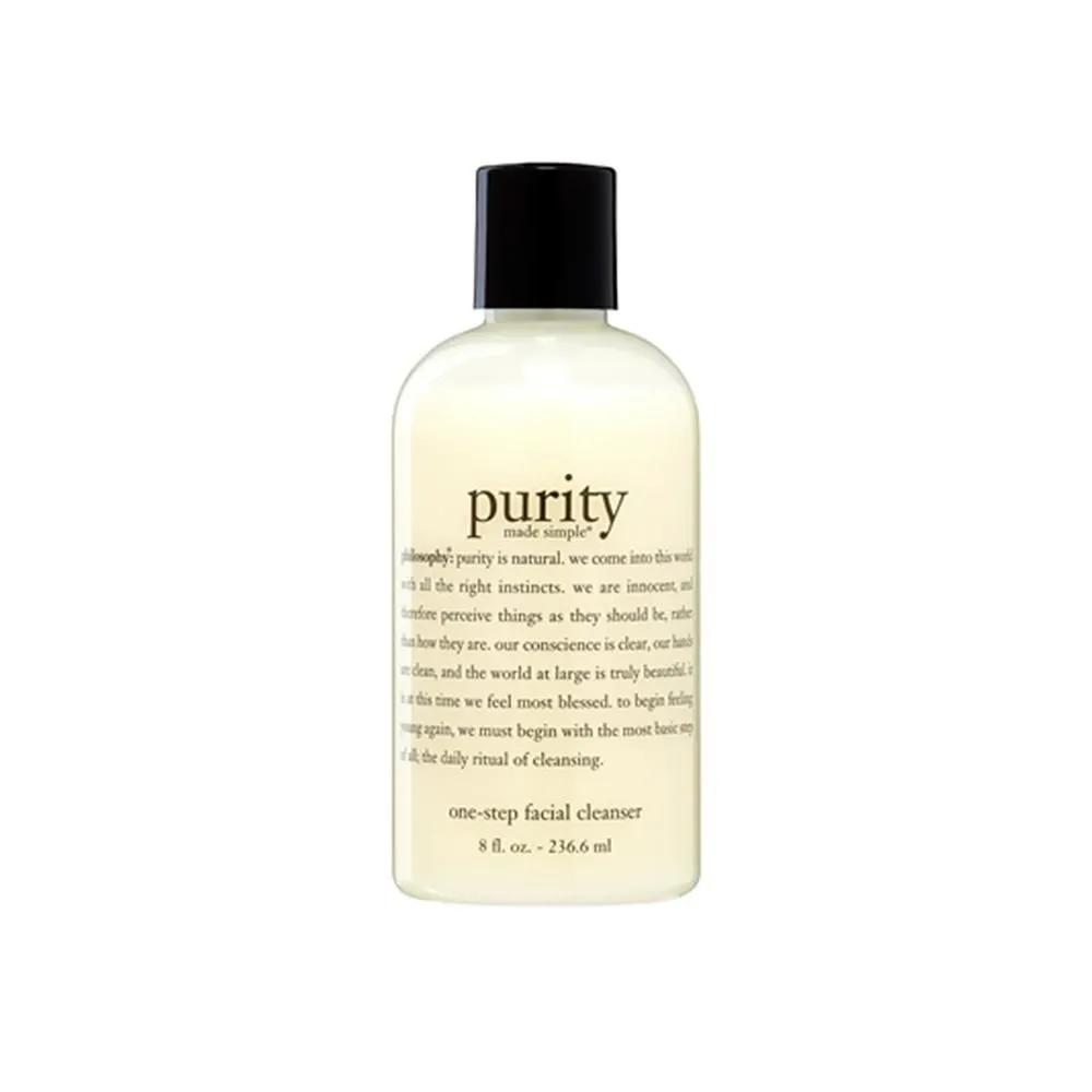 

Philosophy Purity Facial Cleanser 236ml Philosophy Purity Made Simple One Step Facial Cleanser, Face Wash
