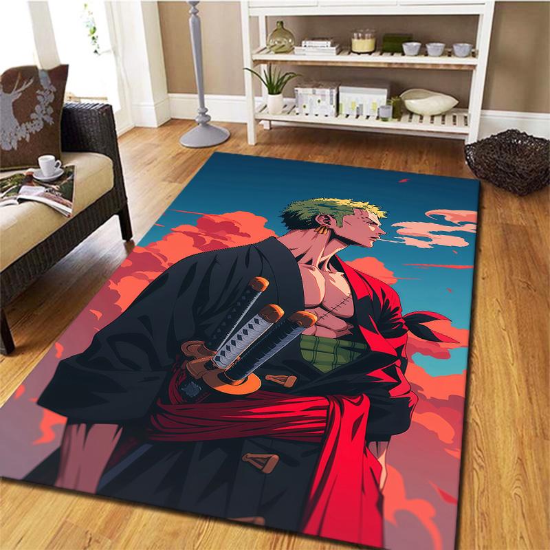 Roronoa Zoro Carpet Rug For Living Room Bedroom Home Sofa Decoration,kids Play Nonslip Floor Mat