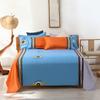 Simple Printed Simple Bed Sheet Single Piece Dormitory Pure Polyester Washed Cotton Single Double Bed Sheet