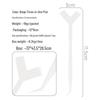 3-in-1 Eyelash Curler & Eyebrow Brush Comb Set (10 Pieces)