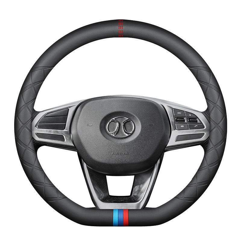 Genuine Leather Steering Wheel Cover for Beijing BJ40 BJ80 F40 BAIC BJ20 D50