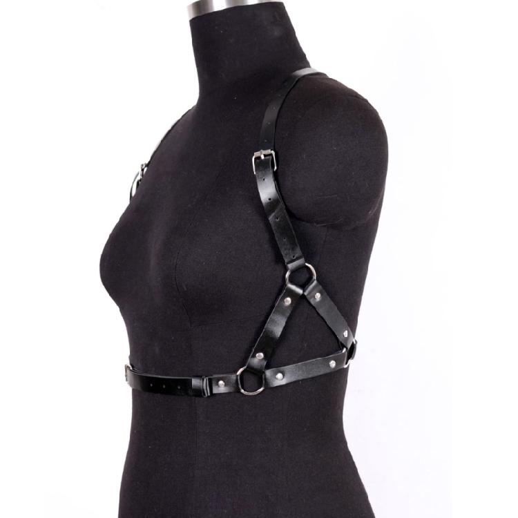 Gothic Corset Belt Body Harness Strap for Women Role Play Costume Accessories