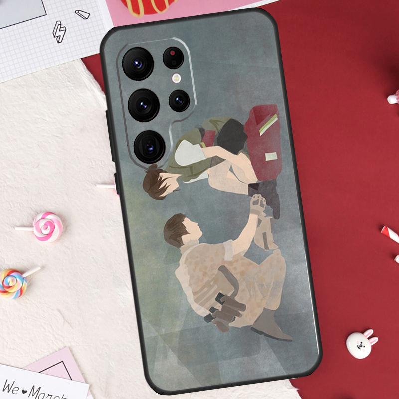 Descendants Of The Sun Case For Samsung Galaxy S24 FE S20 FE S21 S22 S23 S25 S26 Ultra S10 Plus S25 FE Cover Shell