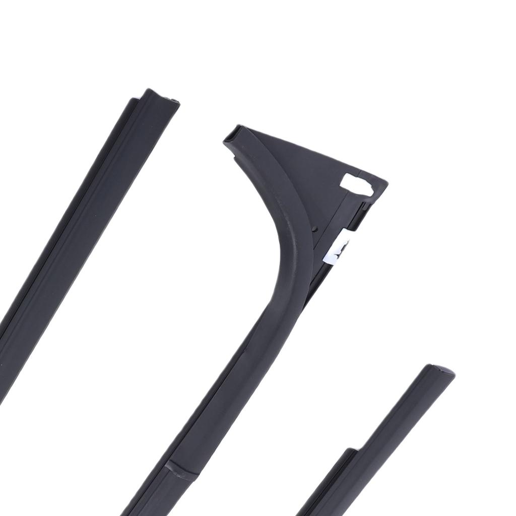 4Pcs Car Window Seal Strip Set Replacement for Mazda BT50 4 Doors 2012-2019 1D00-50-640 Rubber Weather Proof Supplies