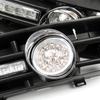 2x Nebelscheinwerfer 5 LED Frontstoßstangengitter DRL Lampe Für 99-04 VW Golf MK4 GTI TDI