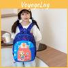 Charming Animal Pattern Kids Backpack Lightweight Comfortable Shoulder Bag For School