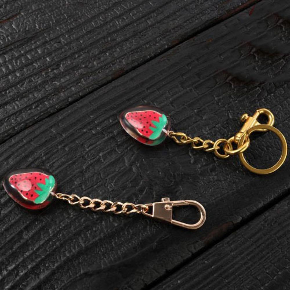 

Exquisite Handbag Pendant Crystal Keychain Fashion Cherry Pendant Pendant