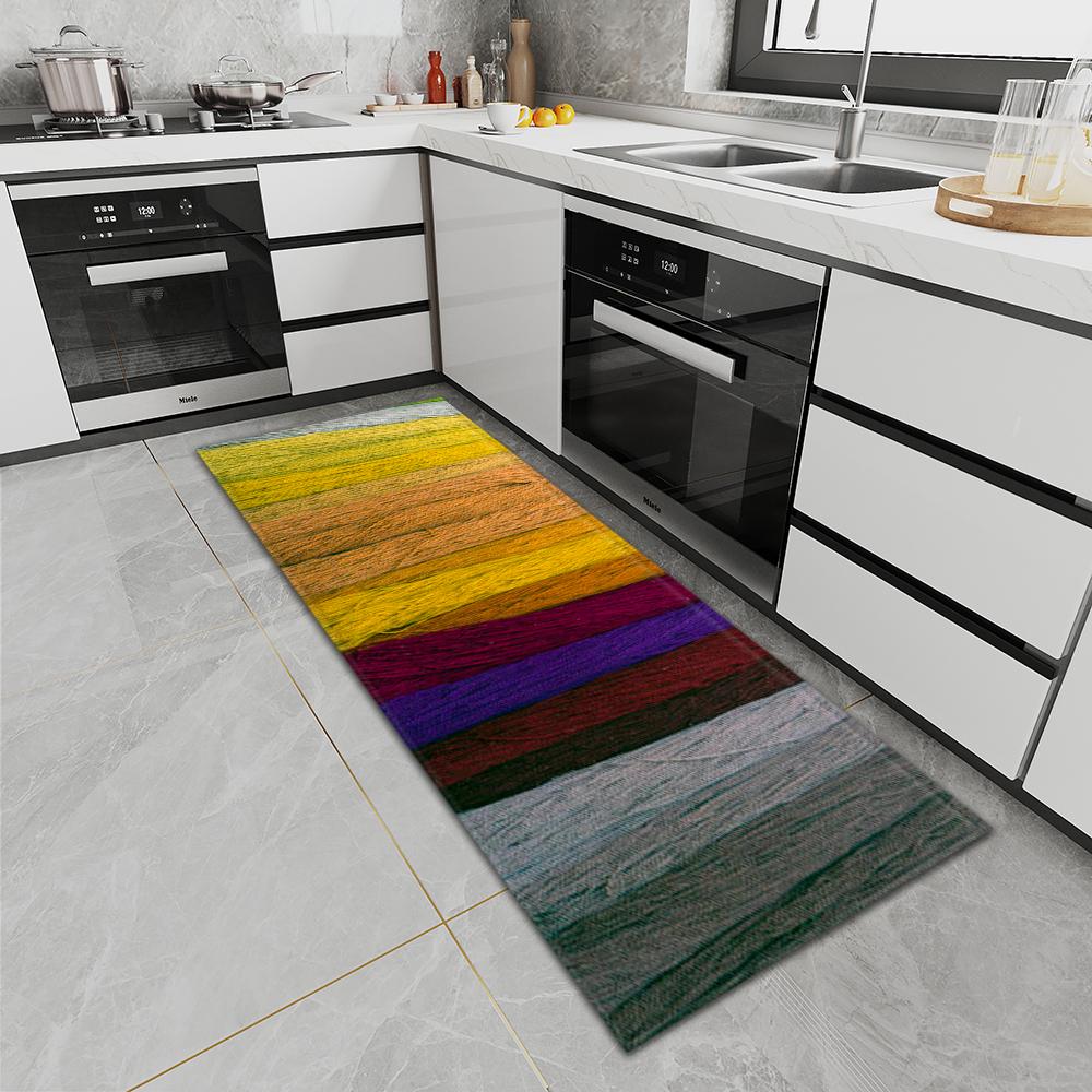Home corridor porch door mat bedroom bedside living room carpet bathroom door absorbent non-slip mat