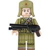 Ninja Warrior Superhero Doll With Weapon Single Building Block Assembly Toy