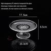 European Style High-Foot Acrylic Fruit Bowl