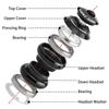 MUQZI 1 1/8" 34MM Headset For 28.6mm Threadless Straight Tube Fork MTB Road Bike Semi Integrated Internal 34MM Headset