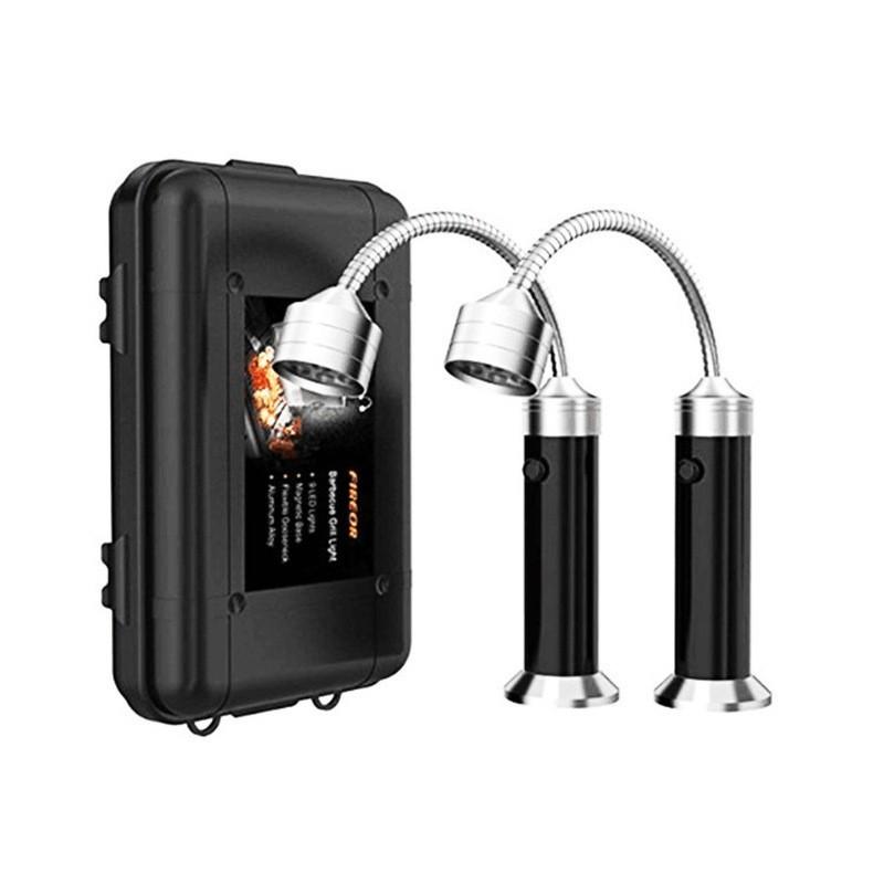 Barbecue Grill Light Magnetic Ultra-Bright with Super Bright LED Lights Mens Stocking Stuffers Grilling Gifts 1 Pair
