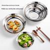 CCKO 316 Stainless Steel Deep Commercial Serving Plate