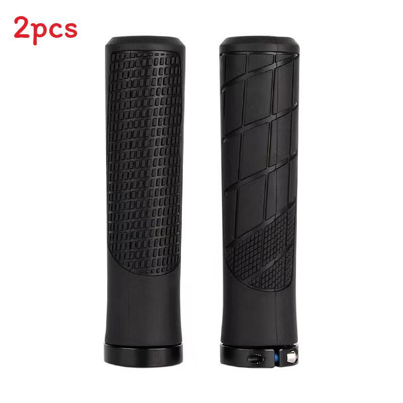 Bicycle Rubber Handlebar Grip With Antislip Silicone Sleeve For Mountain Bike Riding Accessories
